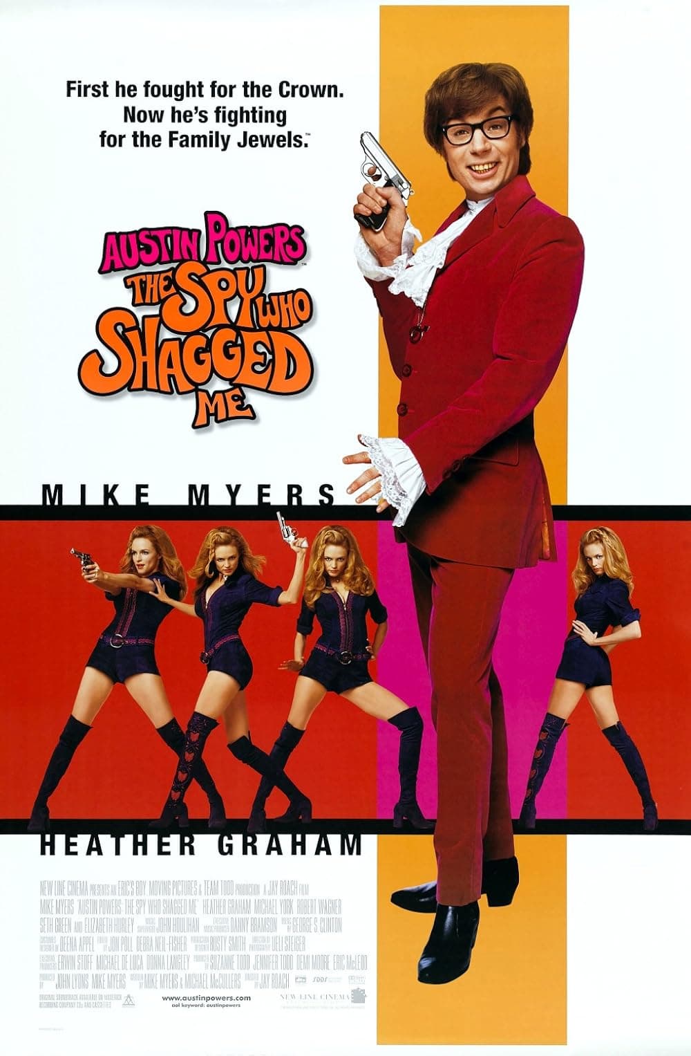 Austin Powers: The Spy Who Shagged Me movie poster