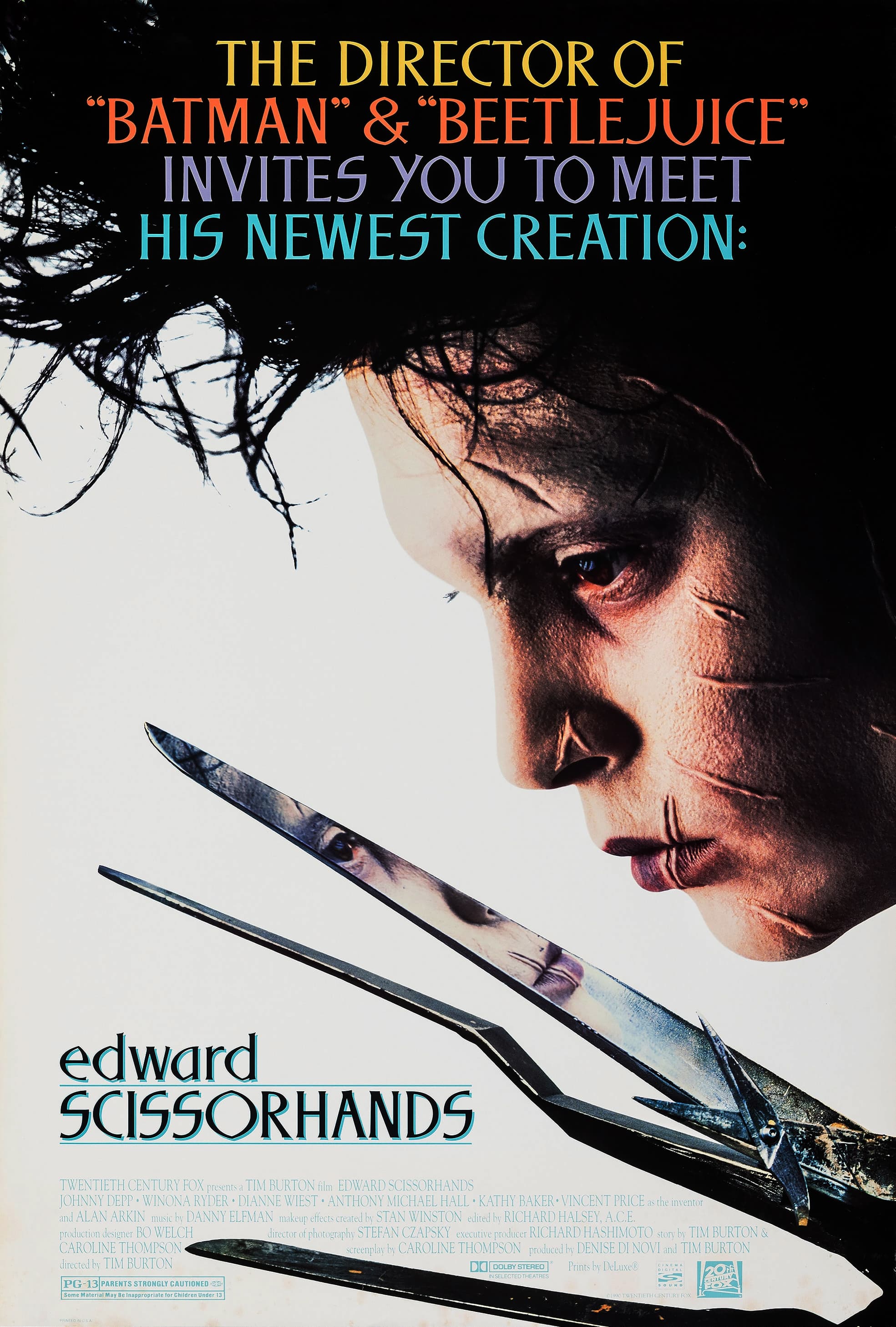 Edward Scissorhands movie poster