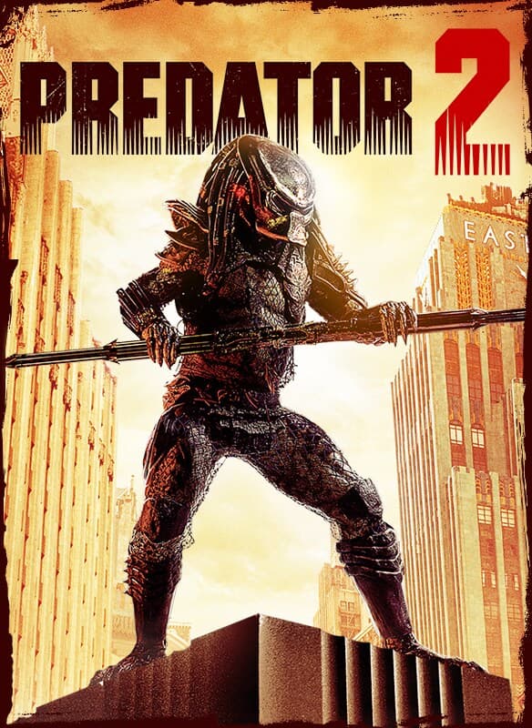 Predator 2 movie poster